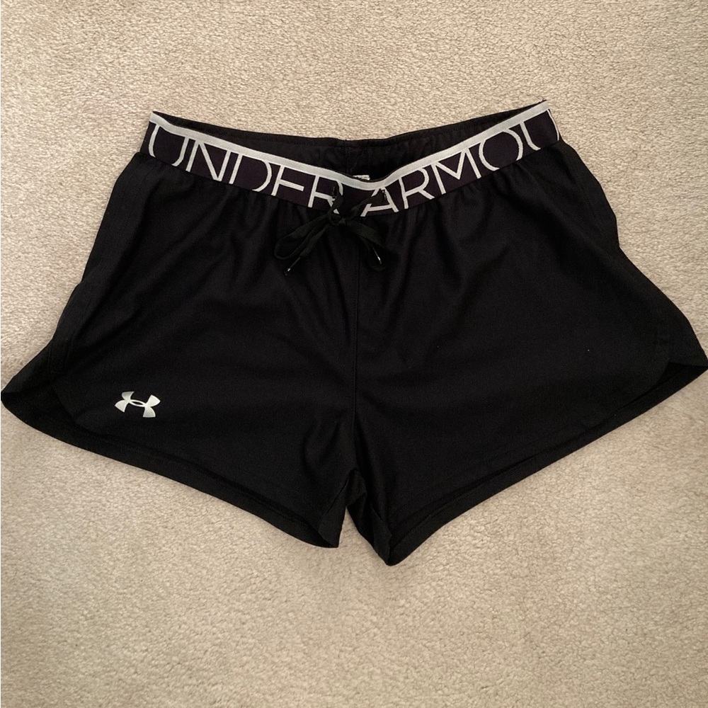 Black Under Armour Athletic Shorts